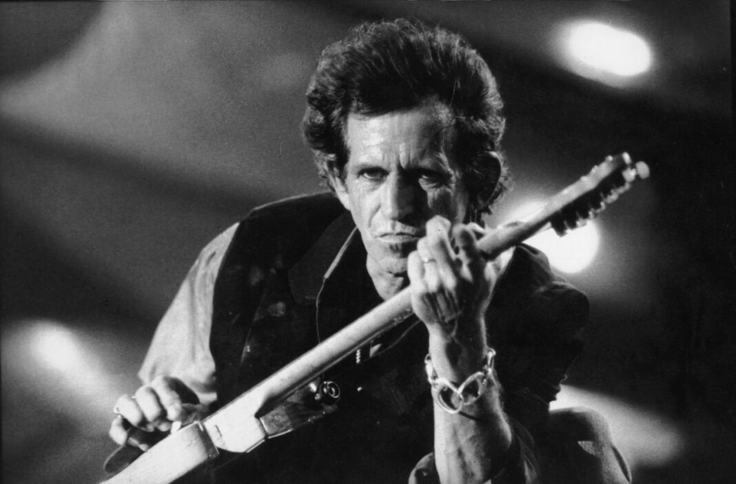 Keith Richards, guitarrista del grupo The Rolling Stones