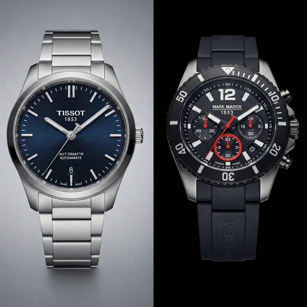 relojes Tissot y Mark Maddox