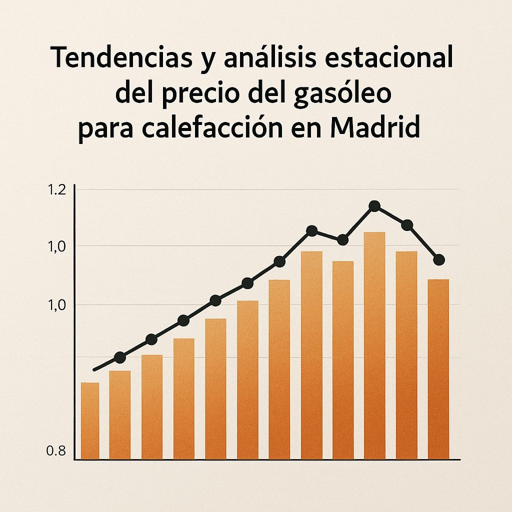 Precio gasoil calefacción Madrid: previsión 2025