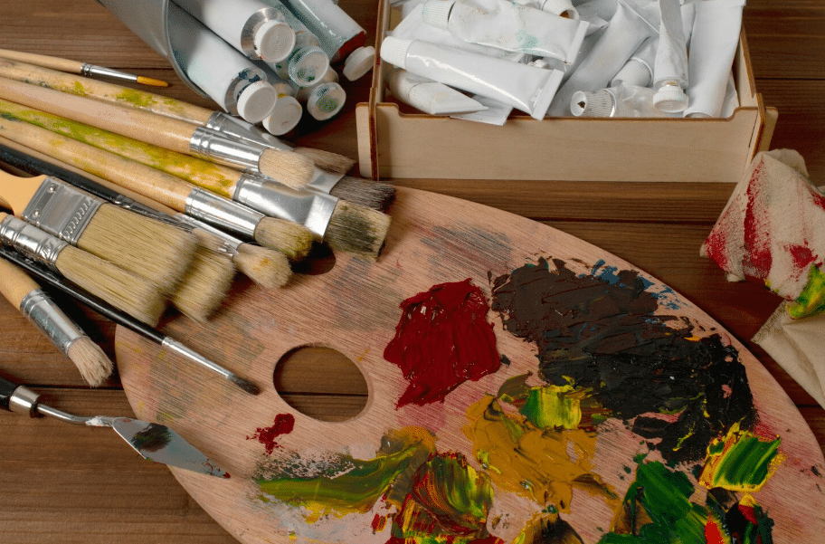 materiales para iniciarse en bellas artes