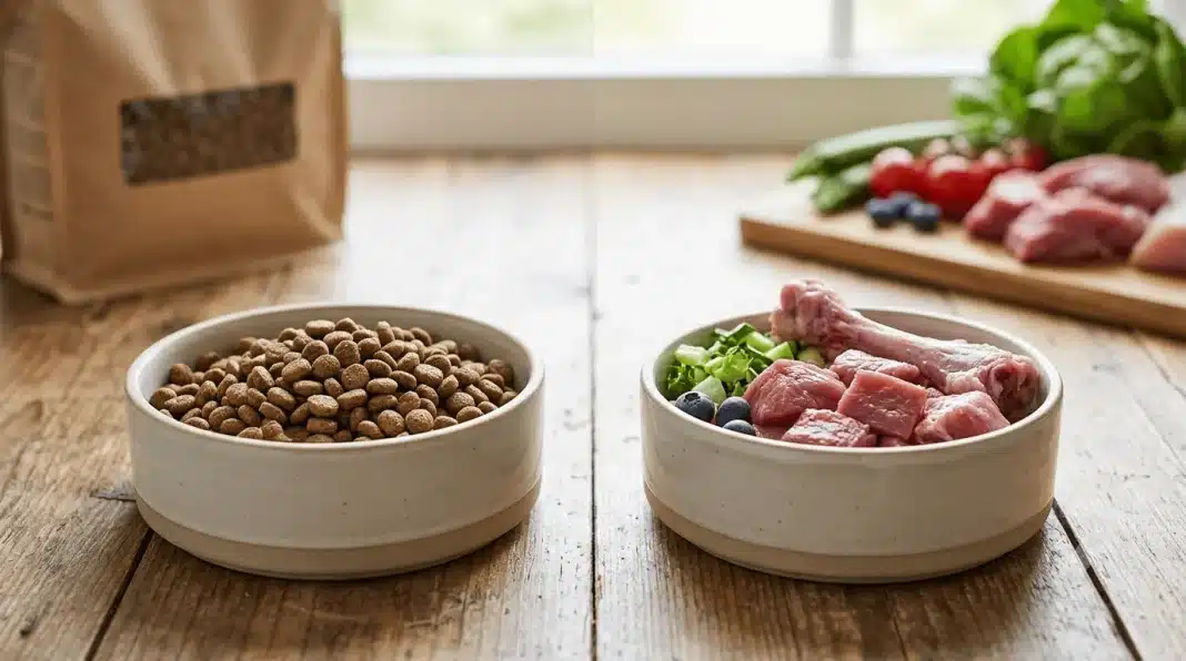 Cómo hacer la transición de pienso a dieta BARF sin que tu mascota rechace la comida