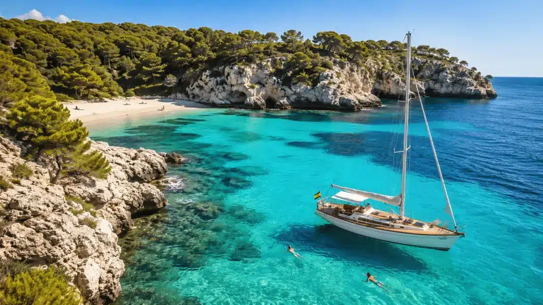 Alquiler de barcos en Menorca para visitar calas
